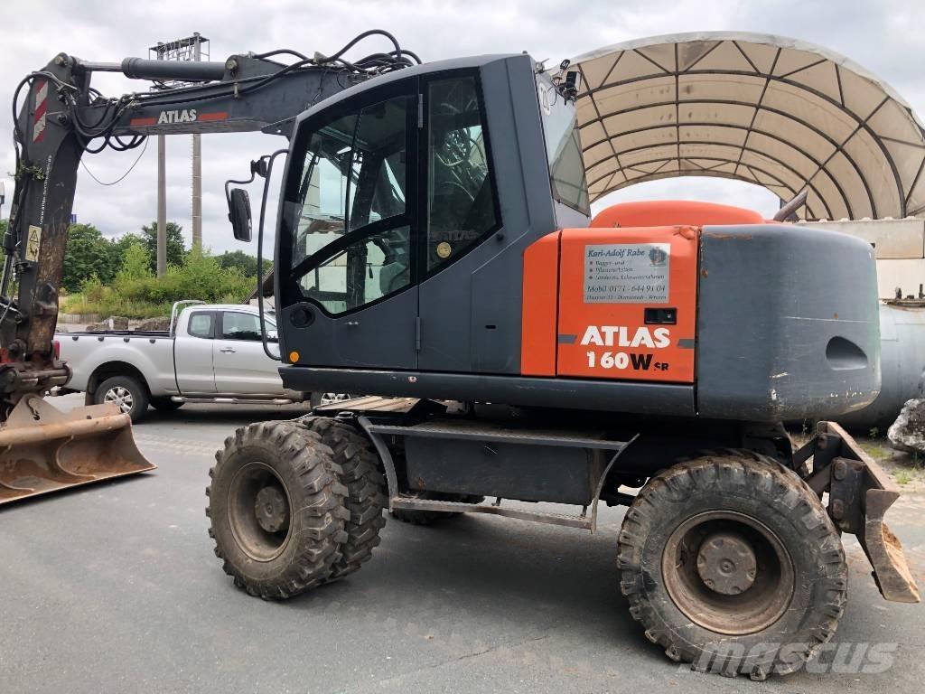 Atlas 160 WSR Ratiniai ekskavatoriai