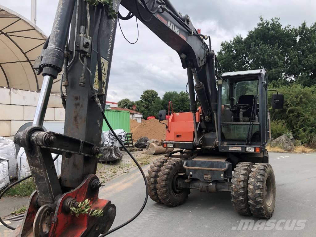 Atlas 160 WSR Ratiniai ekskavatoriai