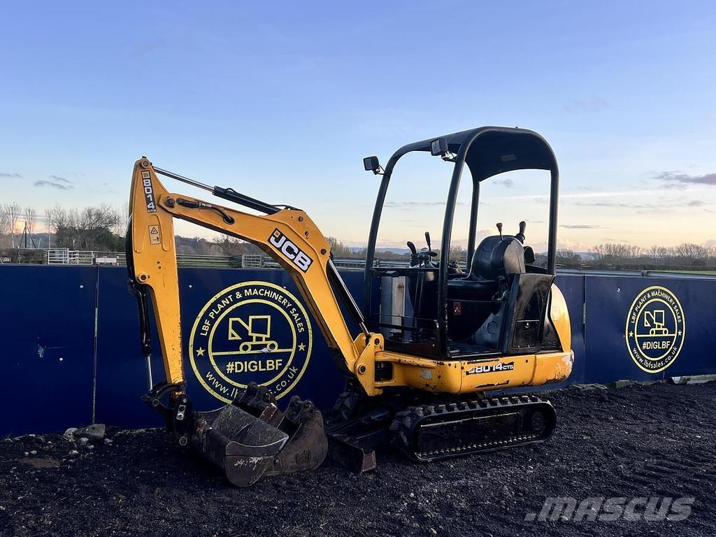 JCB 8014 Specialūs ekskavatoriai