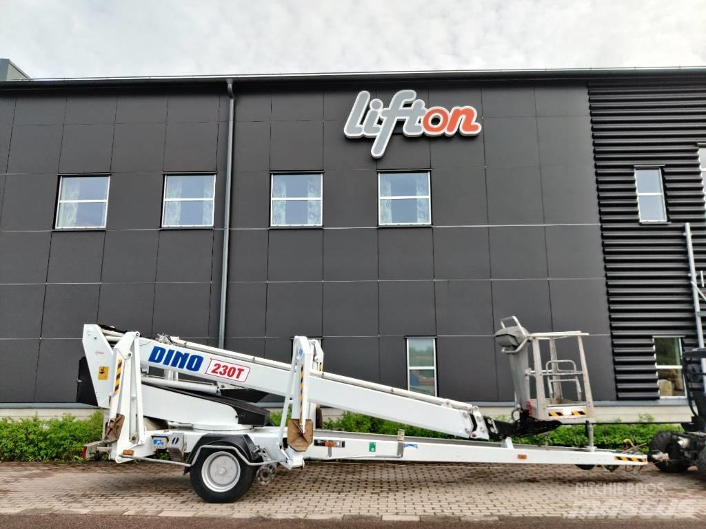 Dino 230 T Skylift Ant priekabų montuojamos kėlimo platformos