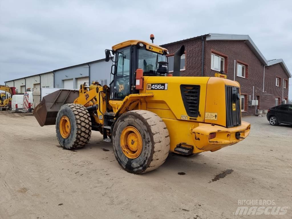 JCB 456 E Naudoti ratiniai krautuvai