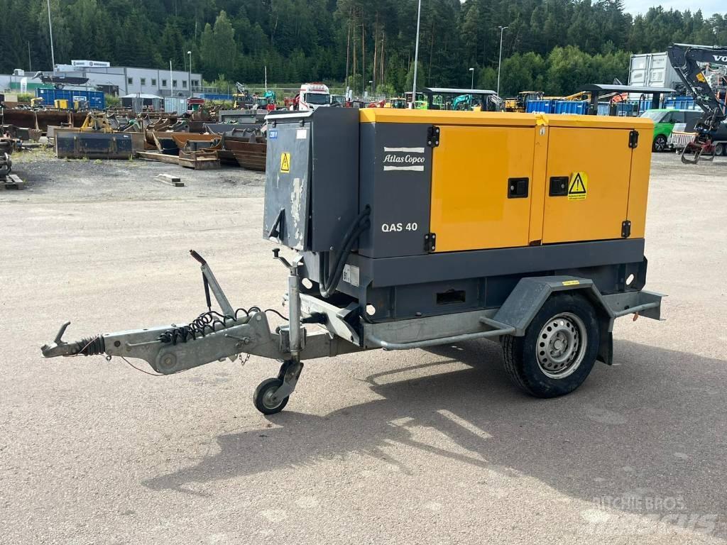 Atlas Copco QAS 40 Dyzeliniai generatoriai