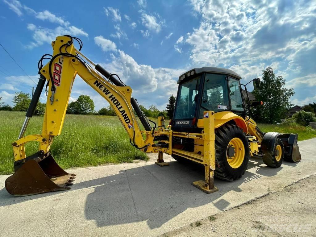 New Holland B 100 C Ekskavatoriniai krautuvai