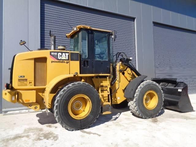 CAT 924 H Naudoti ratiniai krautuvai