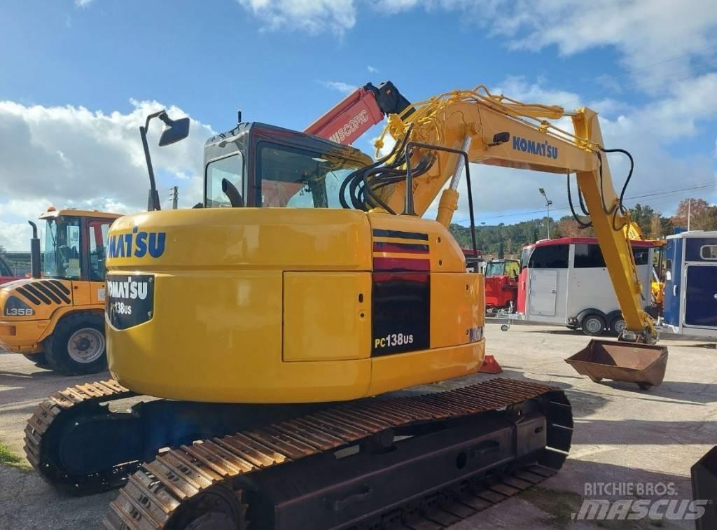 Komatsu PC 138 US Vikšriniai ekskavatoriai