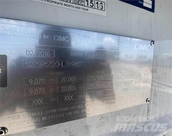 Utility 53 FT Puspriekabės su izoterminiu kėbulu