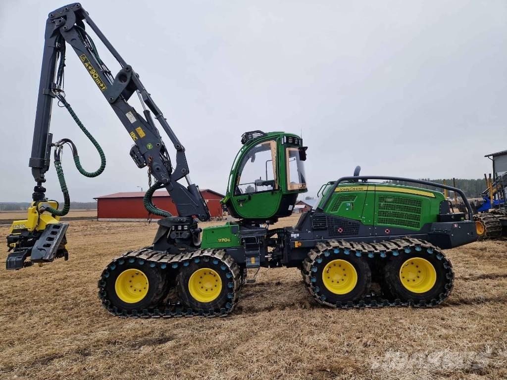 John Deere 1170 G Miško technika (Harvesteriai)