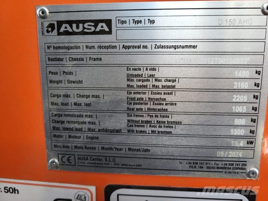 Ausa D150AHG Atliekų išvežimo technika