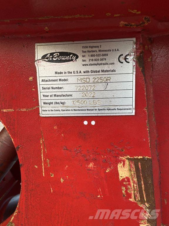 Labounty MSD2250R Rėžtuvai