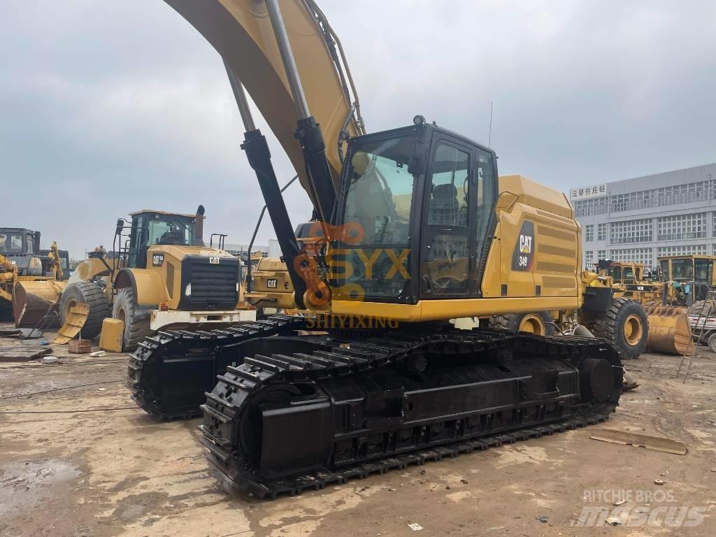 CAT 349 D Vikšriniai ekskavatoriai