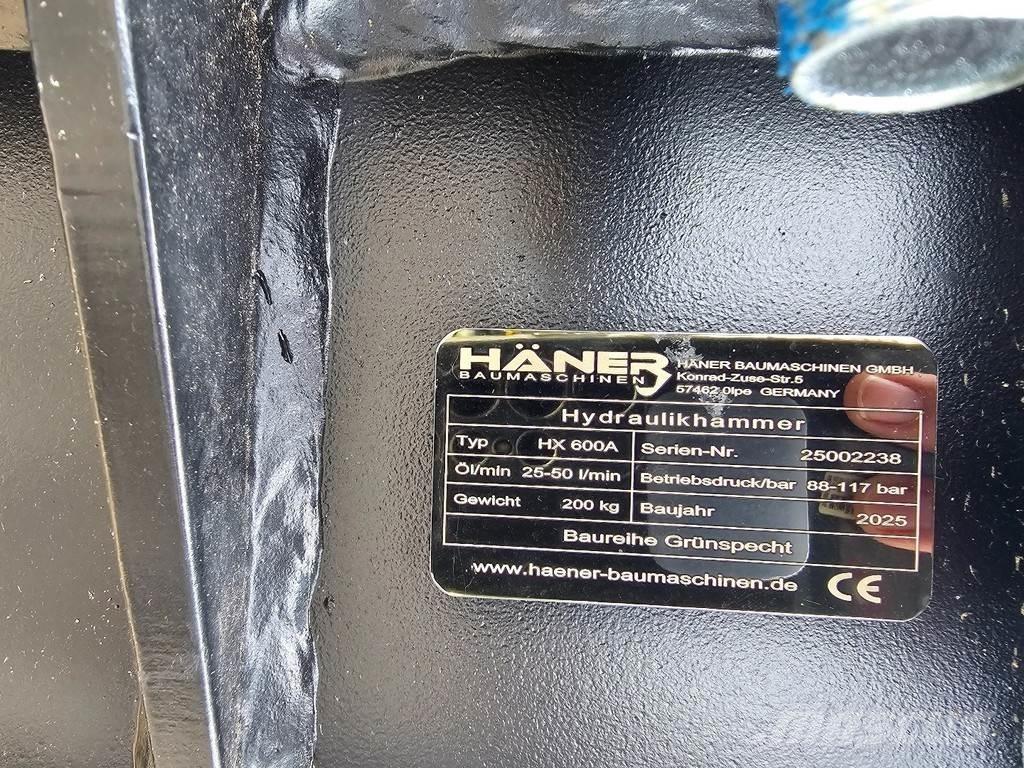  Haner HX600A Hidrauliniai kūjai / Trupintuvai
