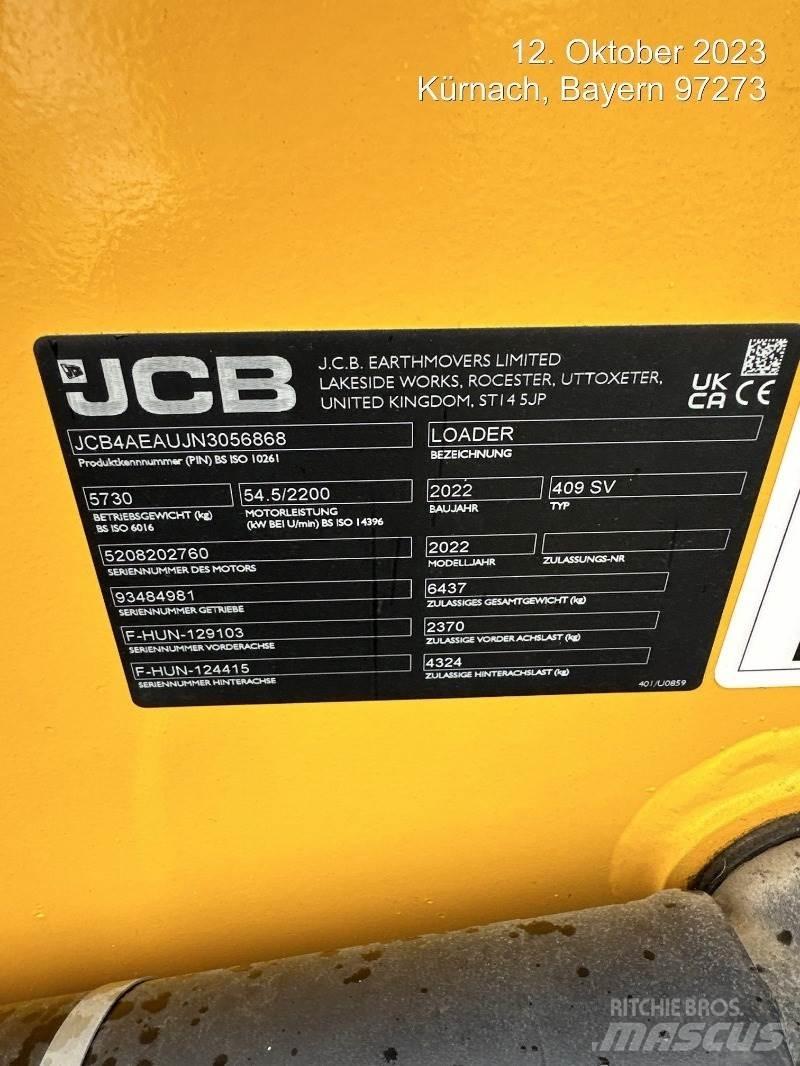 JCB 409 Naudoti ratiniai krautuvai