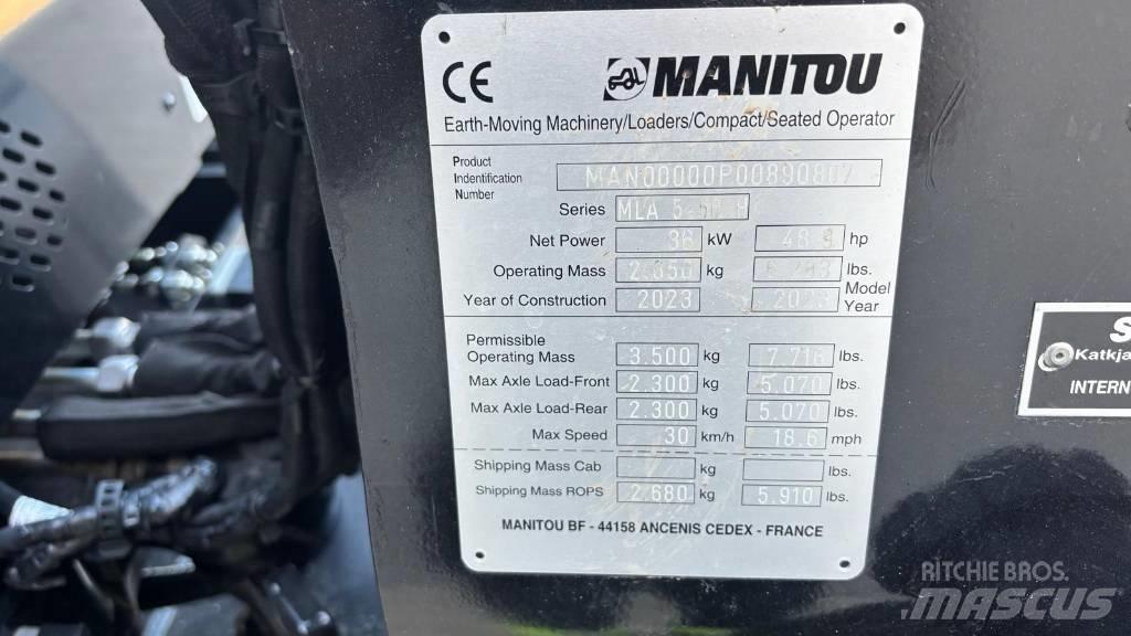 Manitou MLA 5-50 H Daugiafunkciniai pakrovėjai