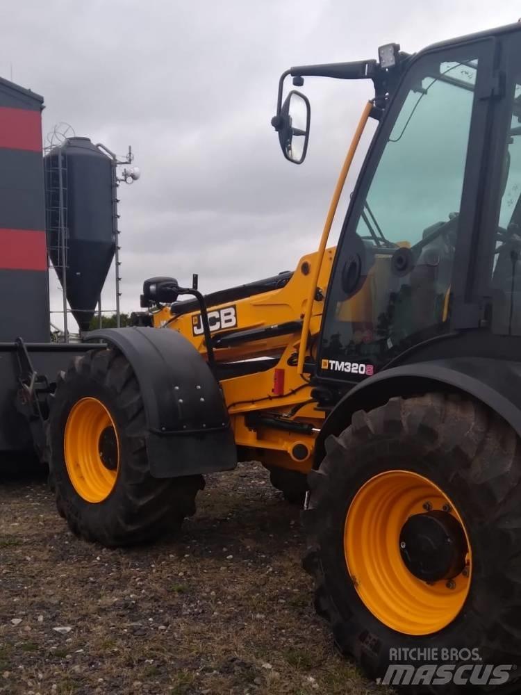 JCB TM 320 S Teleskopiniai krautuvai žemės ūkiui