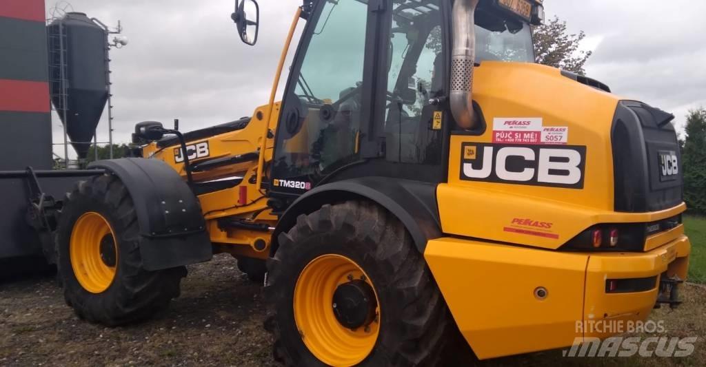 JCB TM 320 S Teleskopiniai krautuvai žemės ūkiui