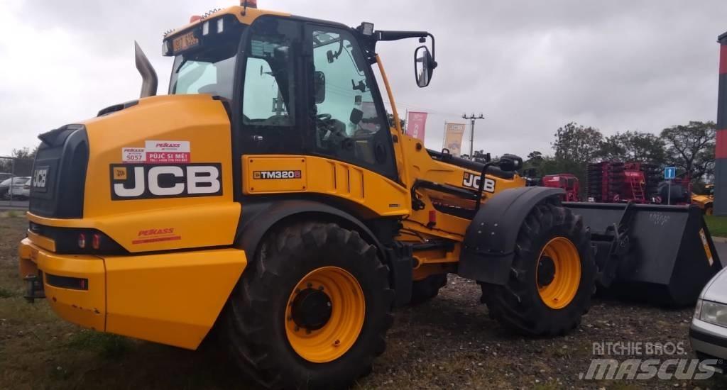 JCB TM 320 S Teleskopiniai krautuvai žemės ūkiui