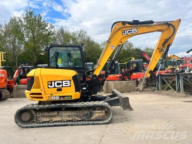 JCB 86C-1 Vidutinės galios ekskavatoriai 7-12 t