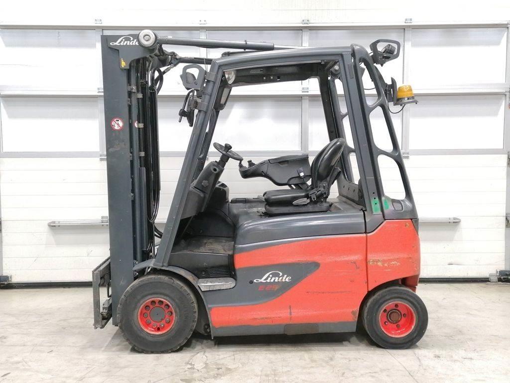 Linde E25-01 Elektriniai šakiniai krautuvai