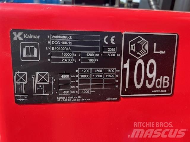 Kalmar DCG 160-12 Dyzeliniai krautuvai