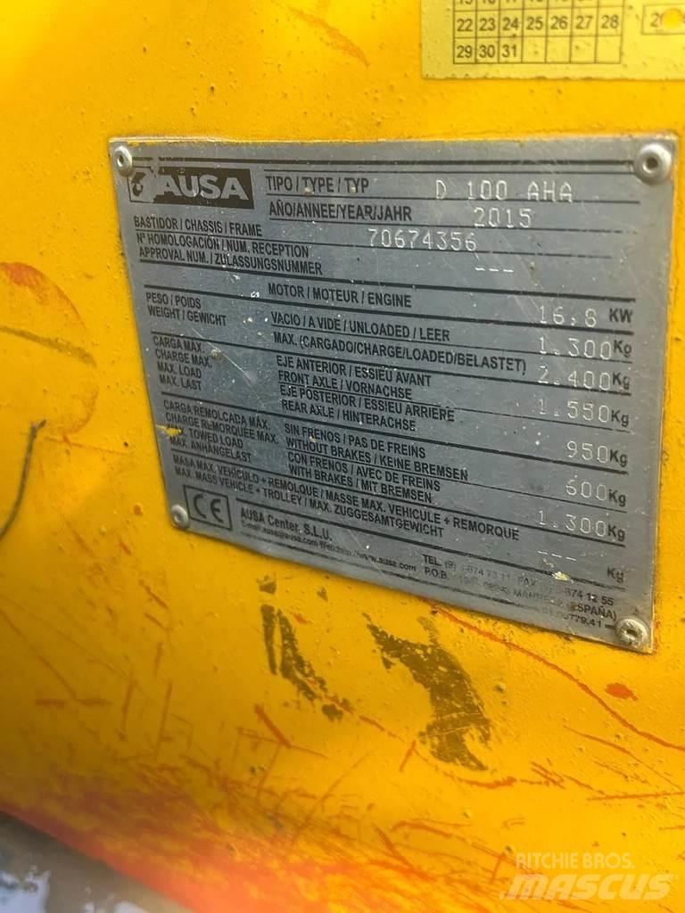 Ausa D100 Statybiniai savivarčiai sunkvežimiai