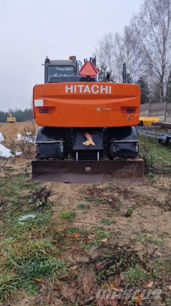 Hitachi ZX 130 W Ratiniai ekskavatoriai