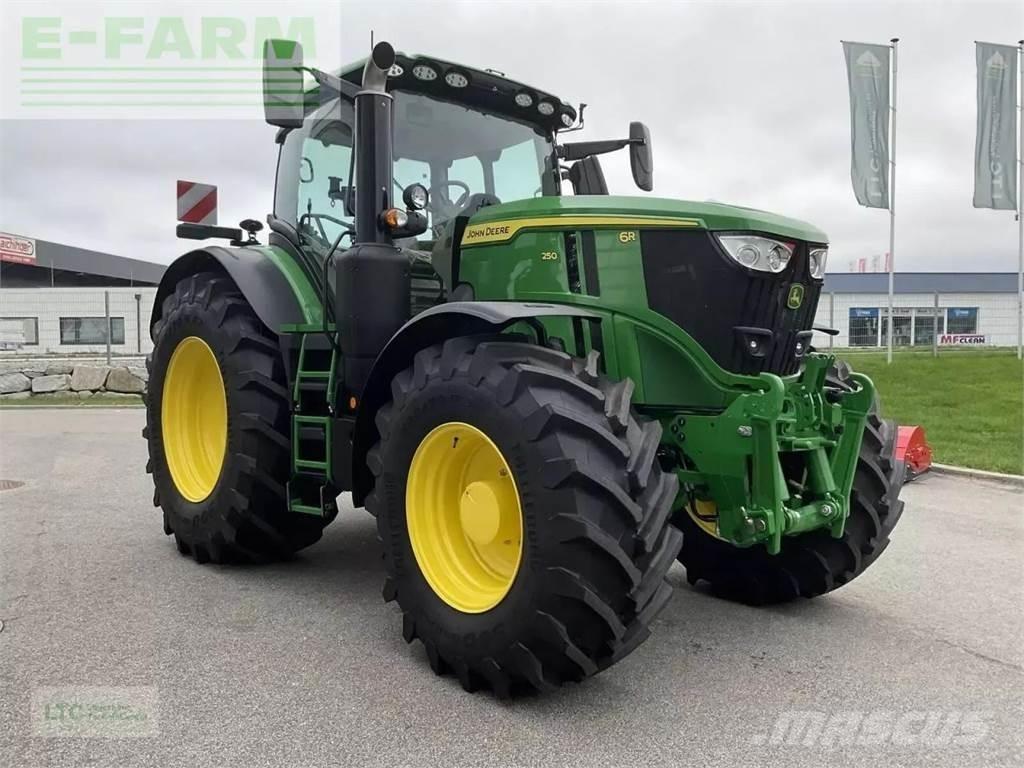 John Deere 6r 250 Traktoriai