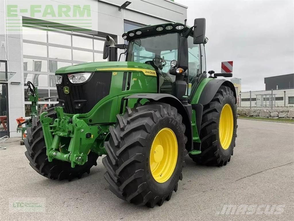 John Deere 6r 250 Traktoriai