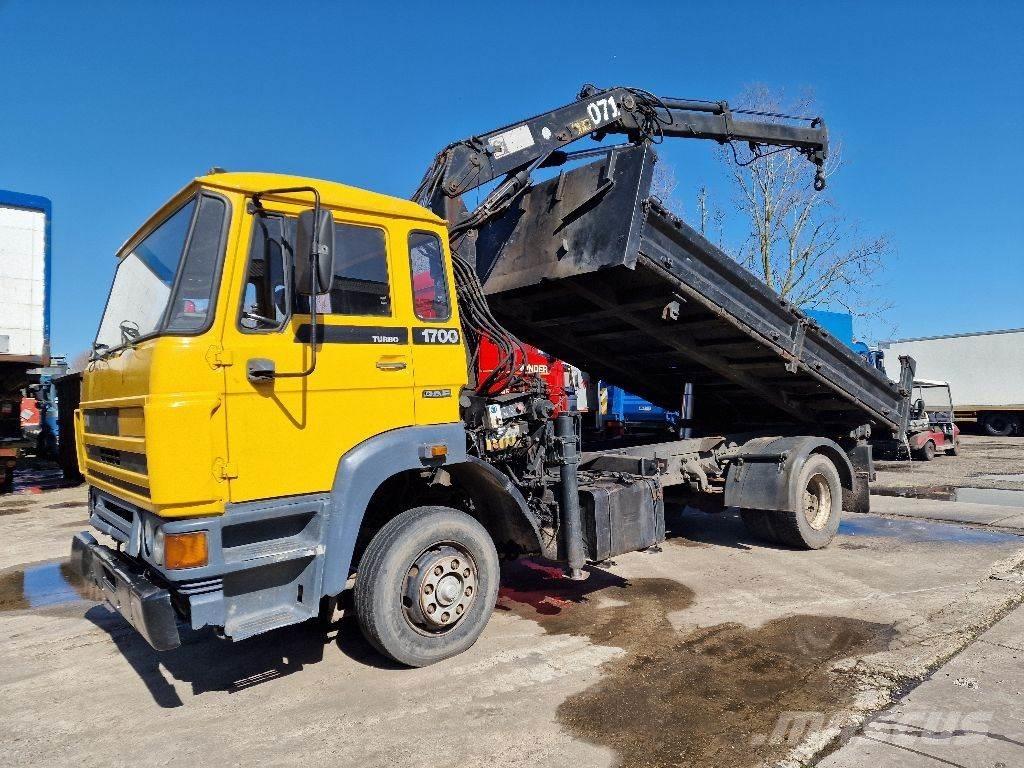 DAF 1700 TURBO Savivarčių priekabų vilkikai