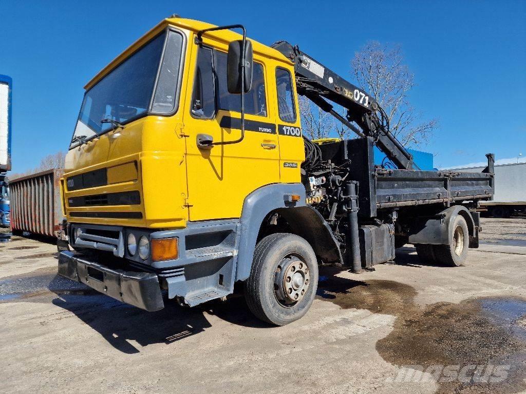 DAF 1700 TURBO Savivarčių priekabų vilkikai