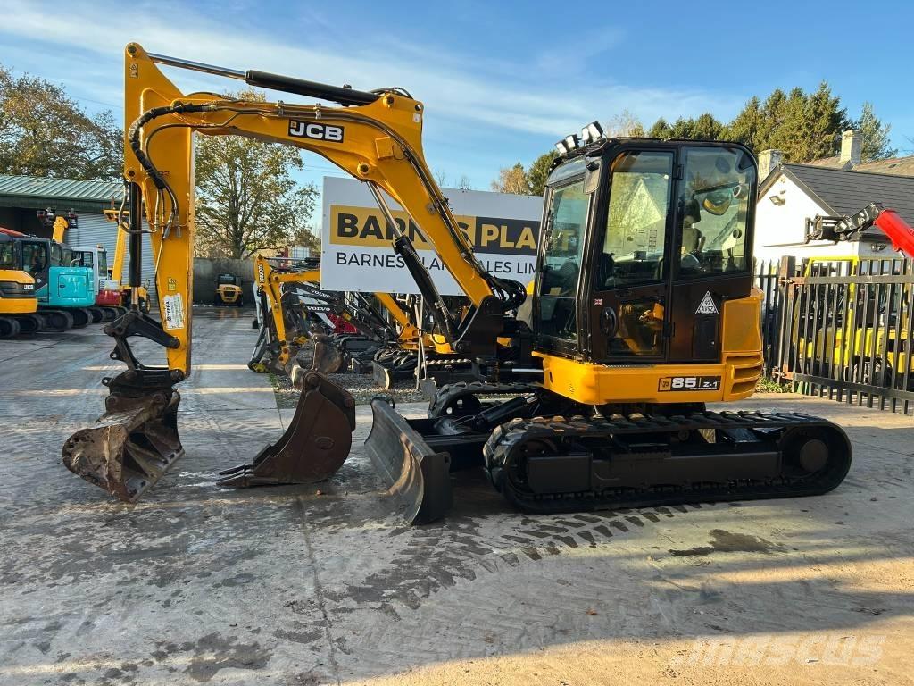 JCB 85 Z-1 Vidutinės galios ekskavatoriai 7-12 t