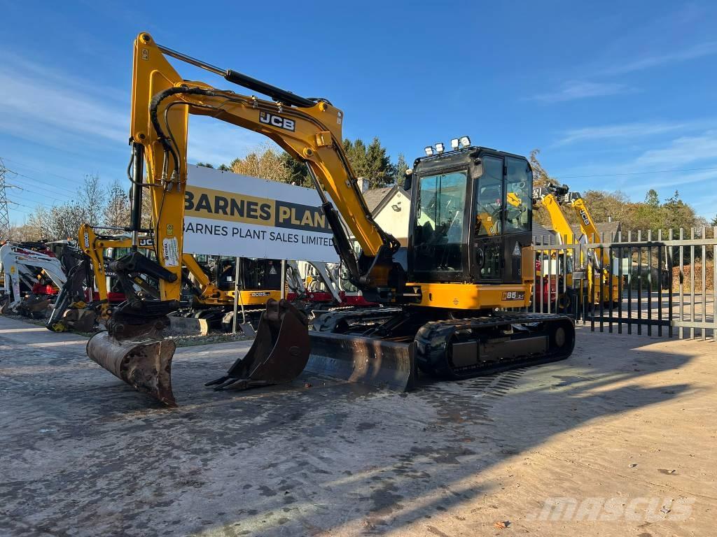 JCB 85 Z-1 Vidutinės galios ekskavatoriai 7-12 t