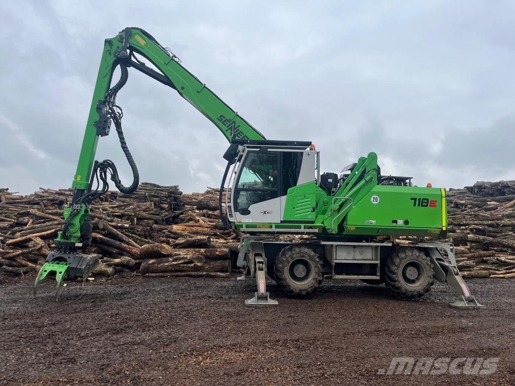 Sennebogen 718E Miško technika (Harvesteriai)