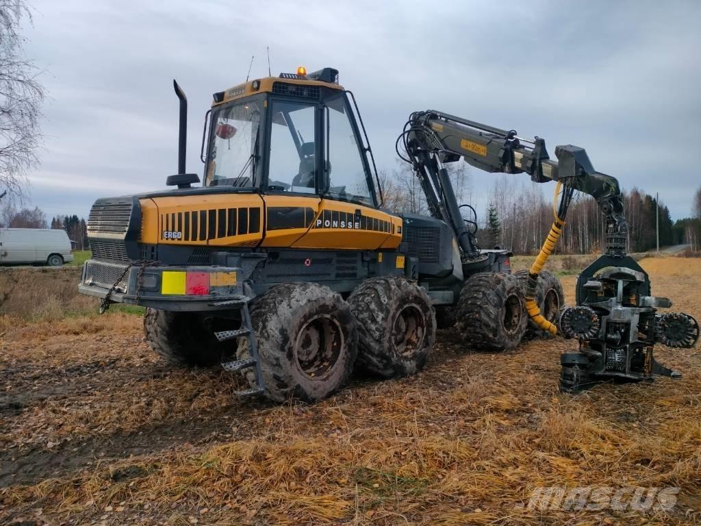 Ponsse Ergo 8W Miško technika (Harvesteriai)