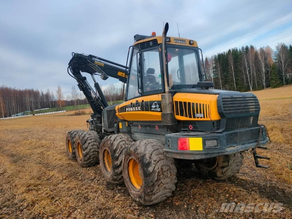 Ponsse Ergo 8W Miško technika (Harvesteriai)