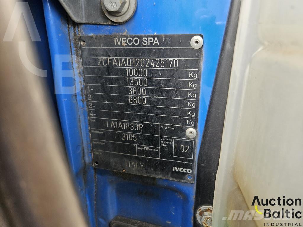 Iveco 100E 18 Ant vilkikų montuojamos kėlimo platformos