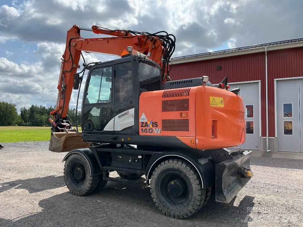 Hitachi ZX 140 W-5 Ratiniai ekskavatoriai