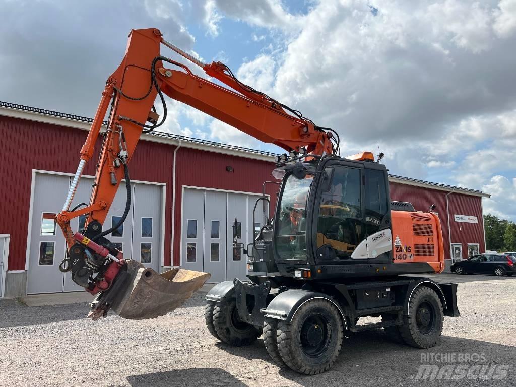 Hitachi ZX 140 W-5 Ratiniai ekskavatoriai