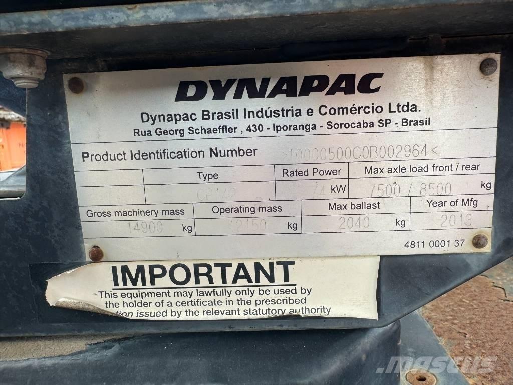 Dynapac CP 142 Pneumo volai