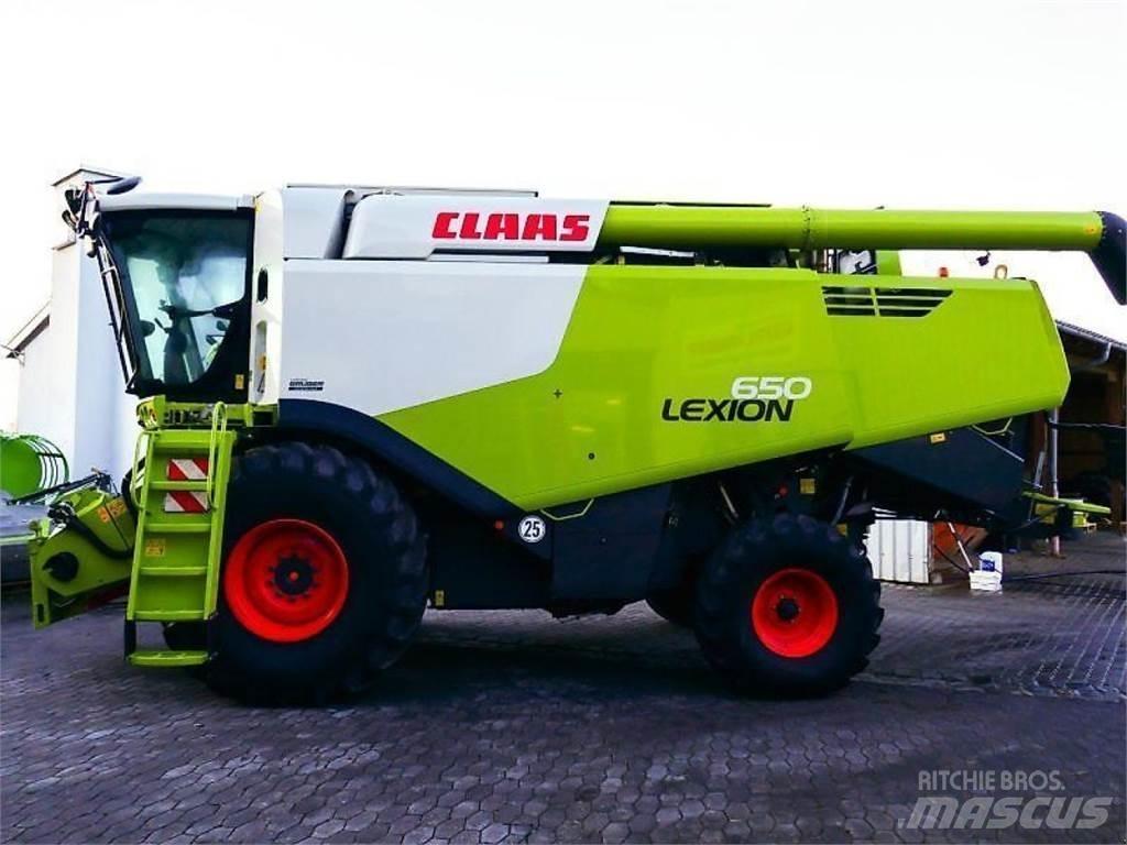 CLAAS lexion 650 Derliaus nuėmimo kombainai