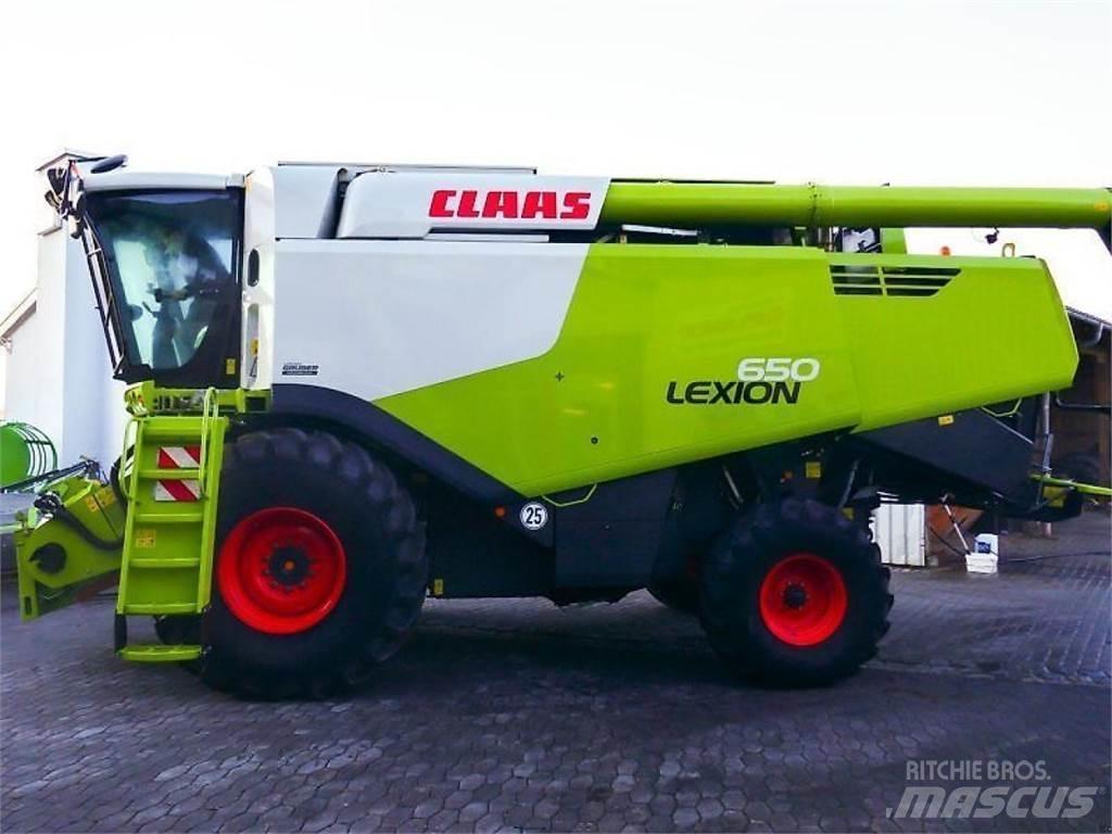 CLAAS lexion 650 Derliaus nuėmimo kombainai