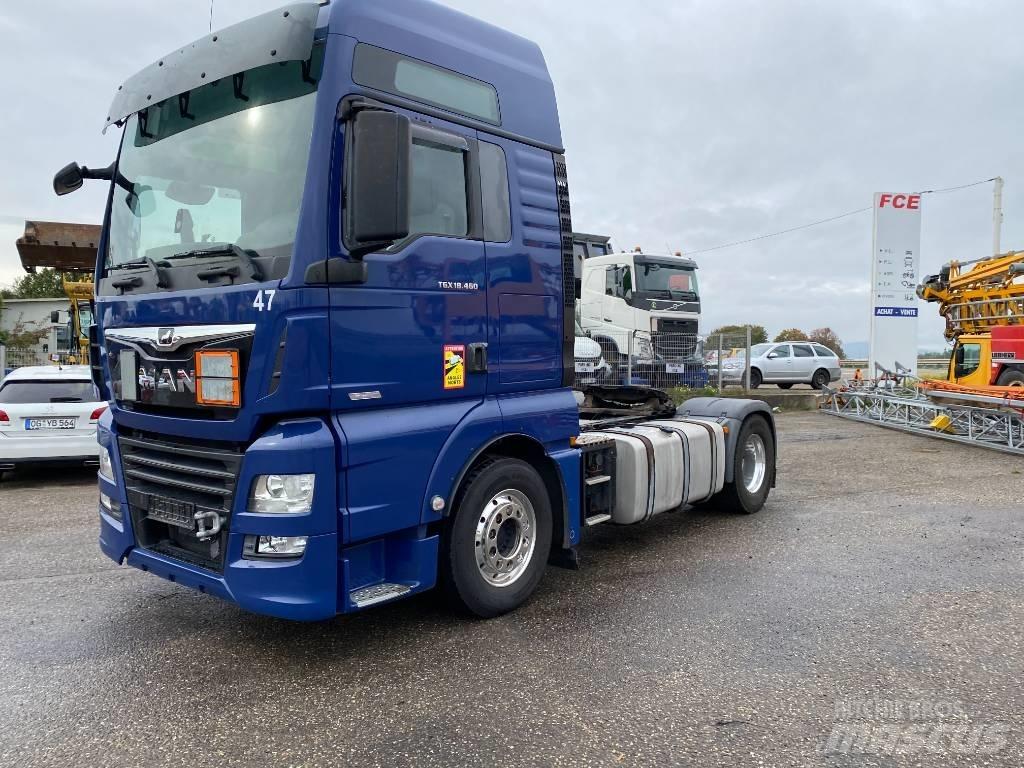 MAN TGX 18.460 Naudoti vilkikai