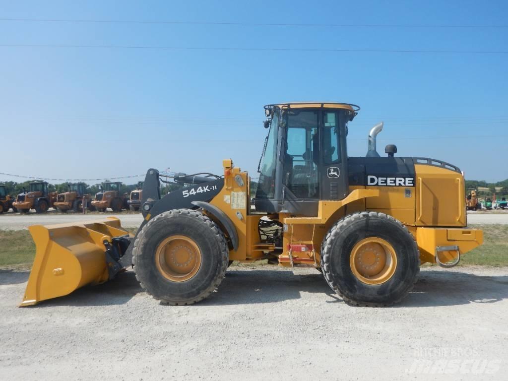 John Deere 544KII Naudoti ratiniai krautuvai