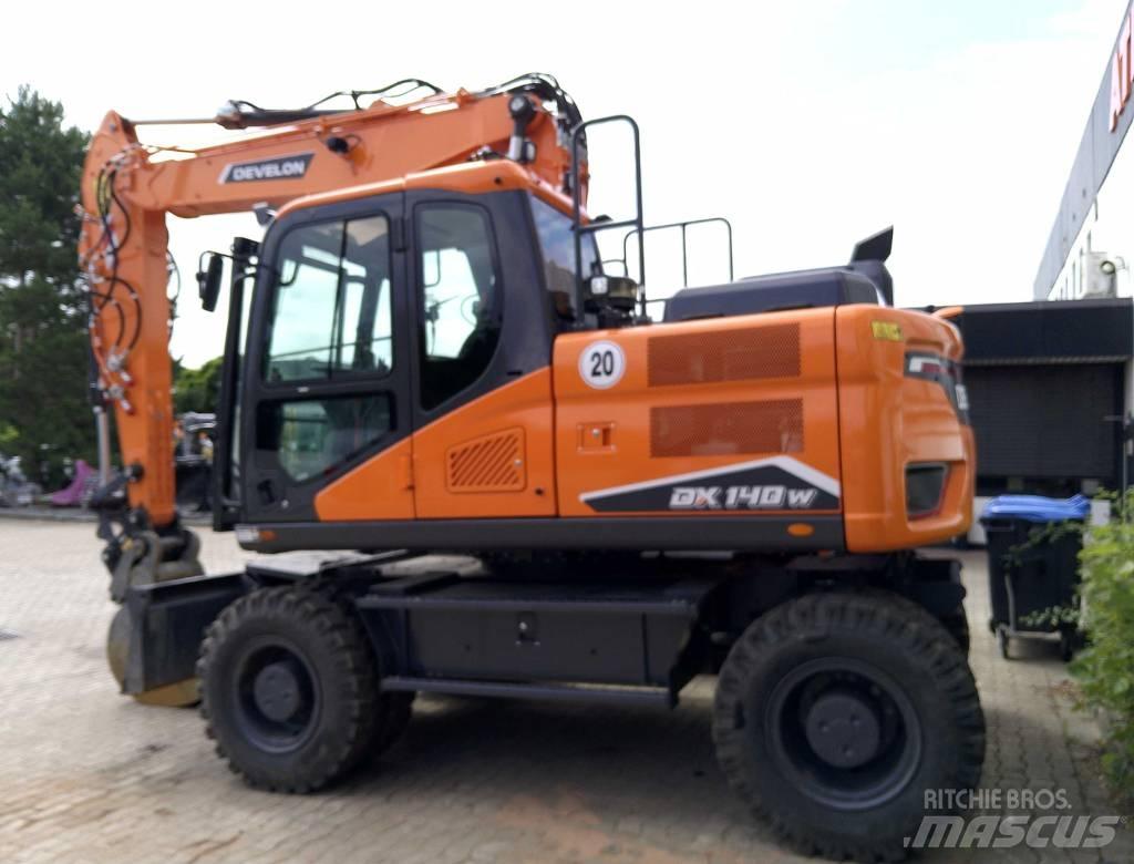 Doosan DX140W-7 Ratiniai ekskavatoriai