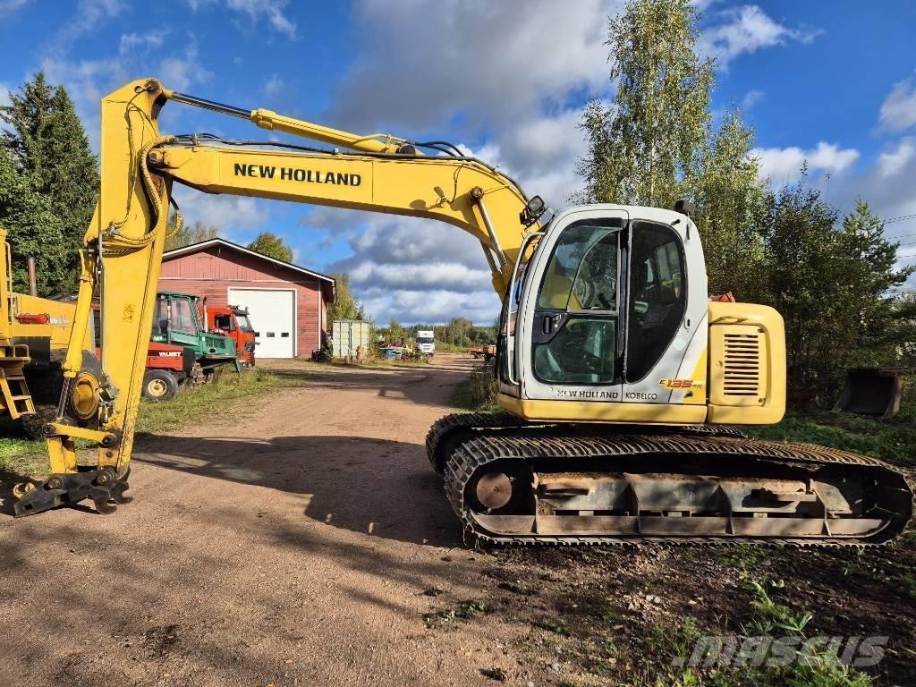 New Holland E 135 SR Vikšriniai ekskavatoriai