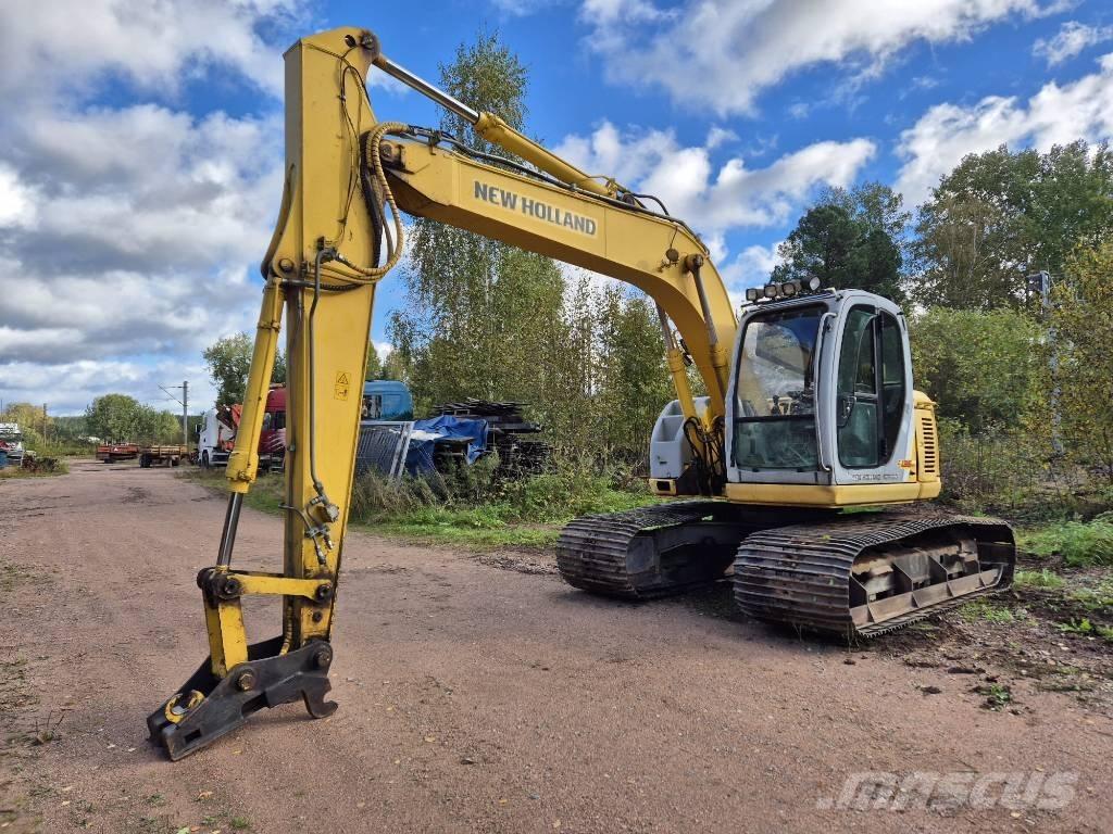 New Holland E 135 SR Vikšriniai ekskavatoriai