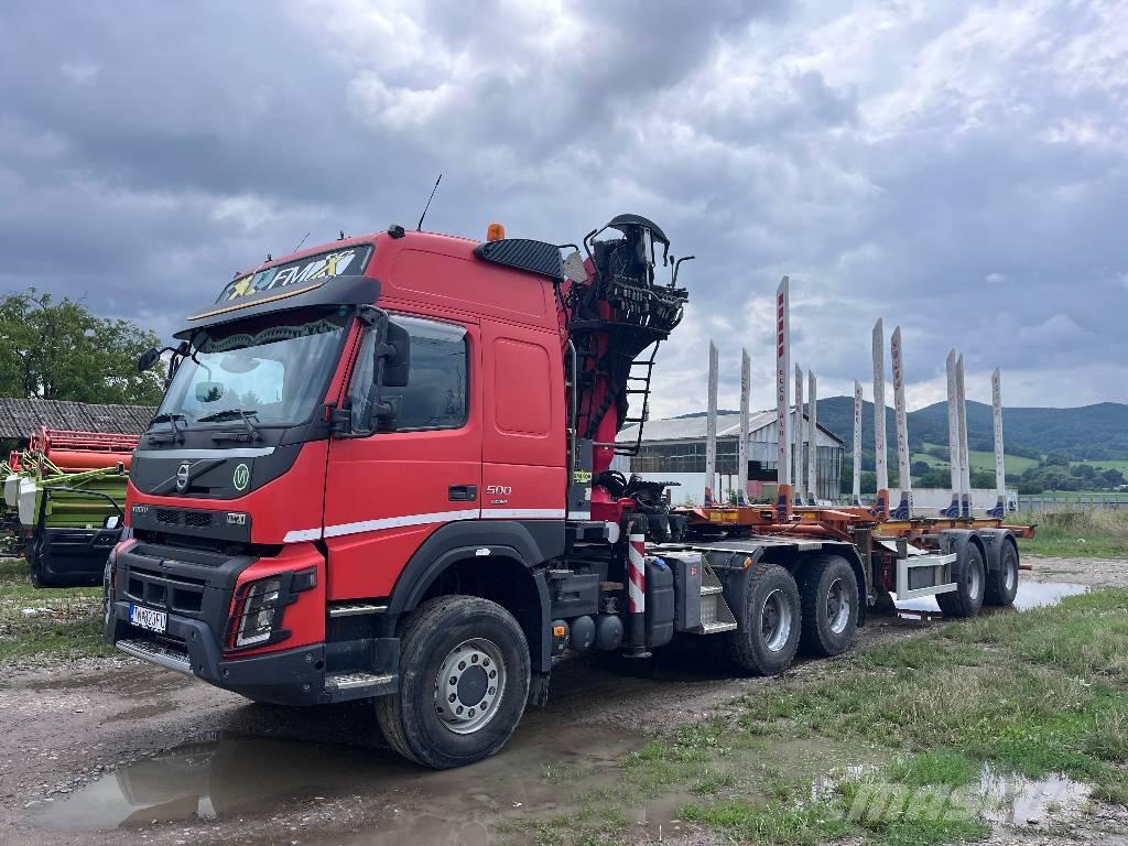 Volvo FMX 500 Miškovežių vilkikai