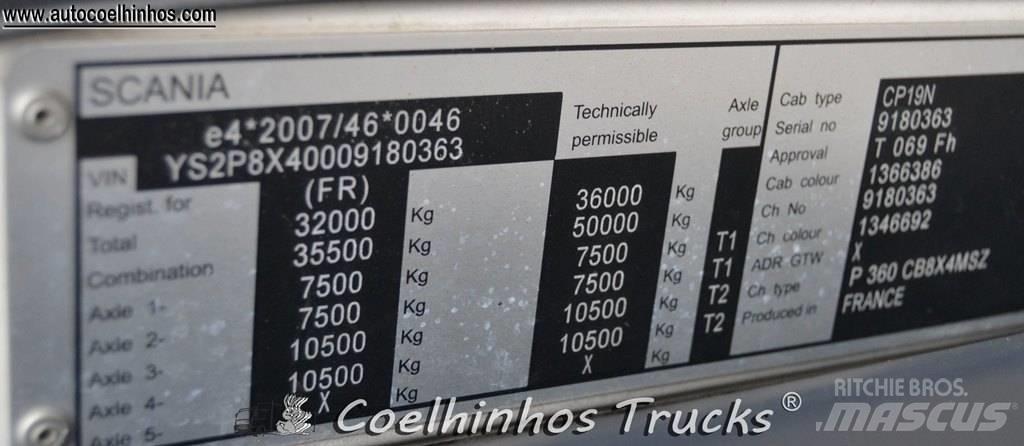 Scania P 360 Automobilinės cisternos