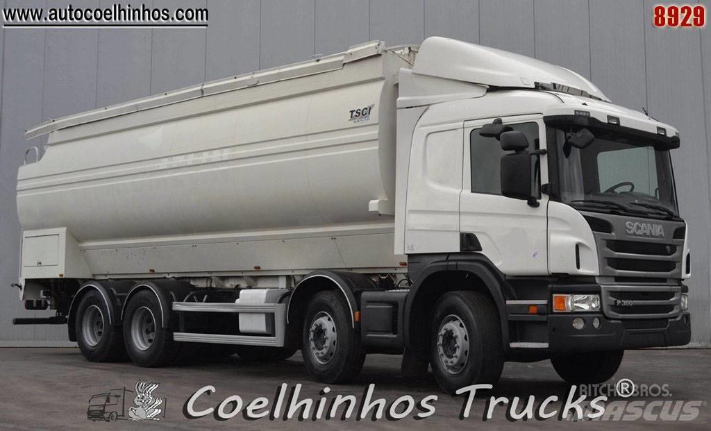 Scania P 360 Automobilinės cisternos