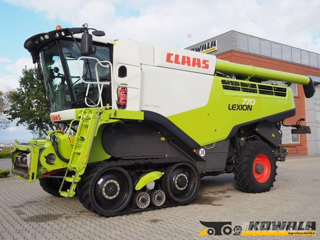 CLAAS Lexion 770 TT Derliaus nuėmimo kombainai