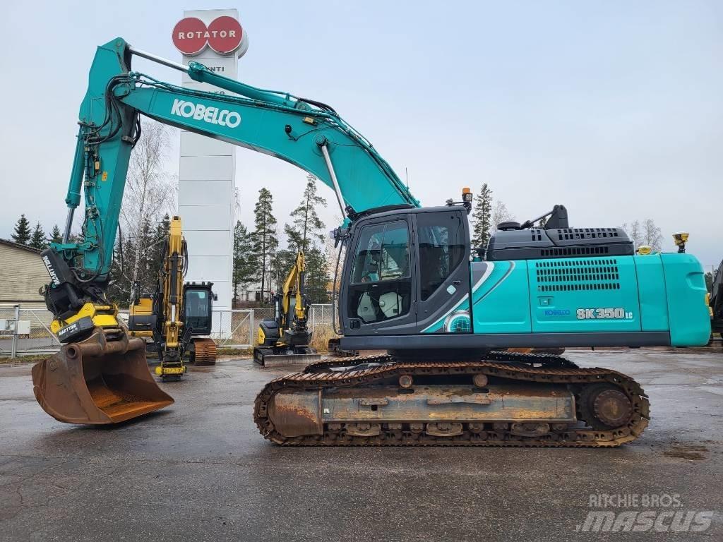 Kobelco SK350LC-10E Vikšriniai ekskavatoriai